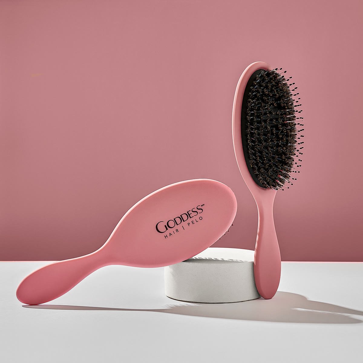 Cepillo de Cerdas de Jabalí: Paddle Desenredante de Goddess Hair