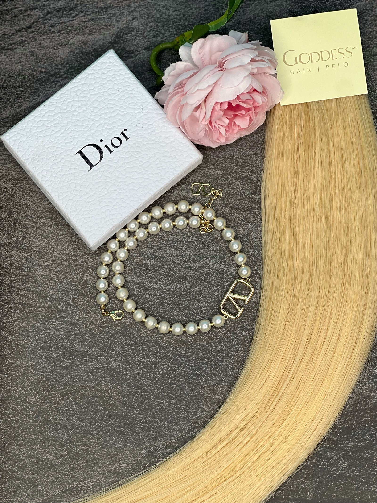 Goddess Hair Tape Premium Blonde 100 g (extensiones adhesivas)