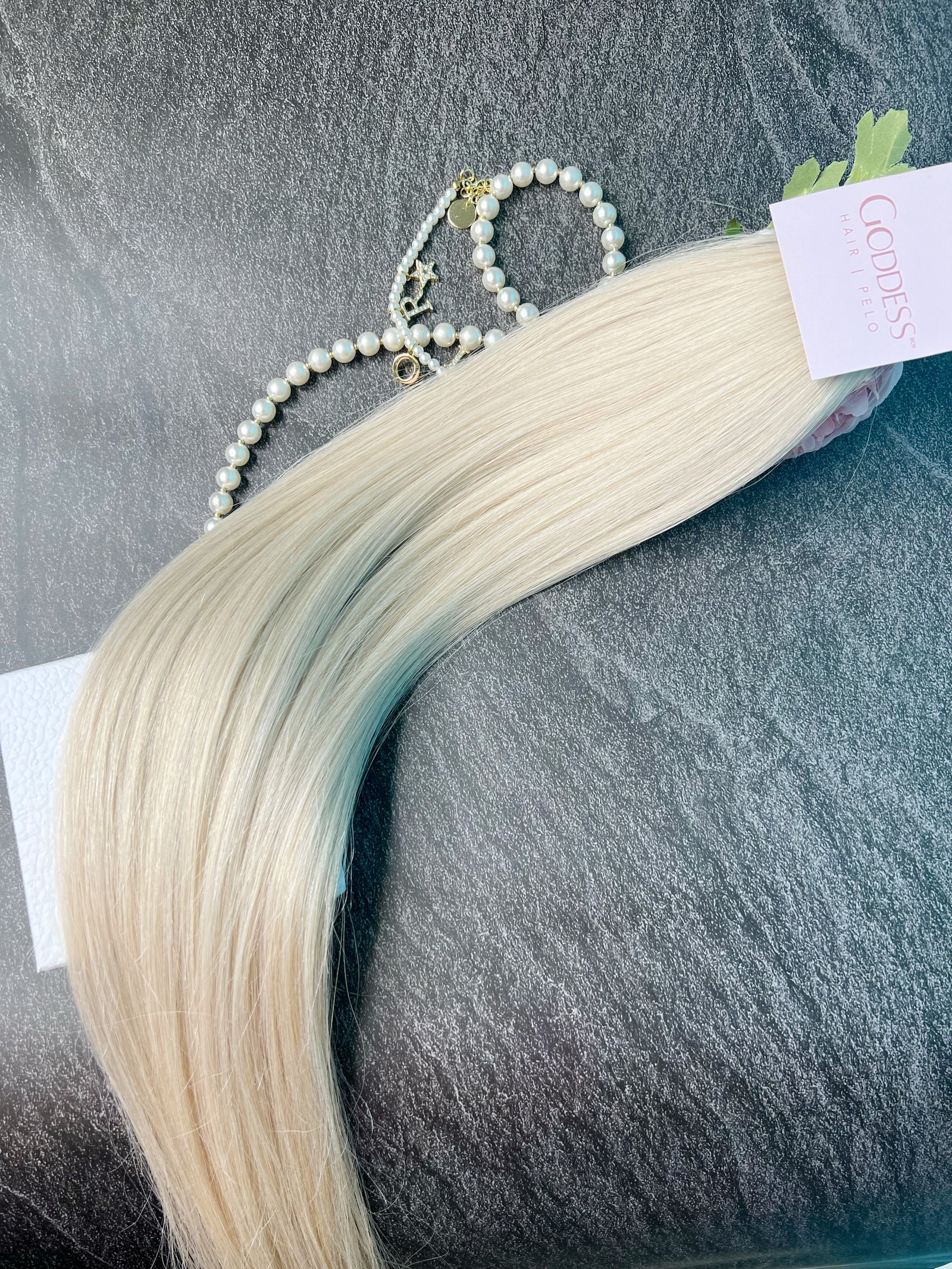 Goddess Hair Weft Premium Blonde 100 g (extensiones de cortina cosidas)