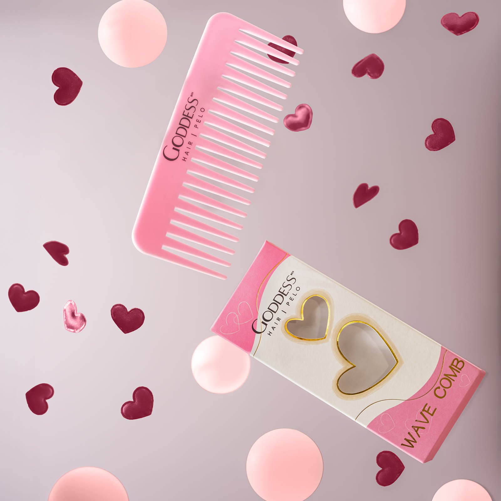 Peine de Dientes Anchos para Desenredar el Cabello